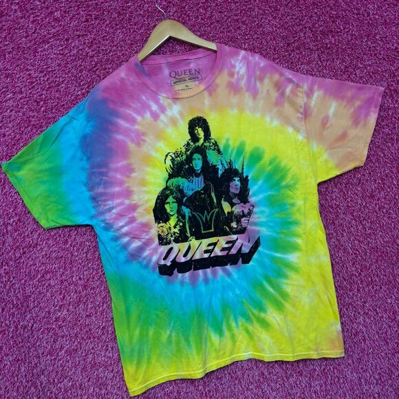 Queen A Night at the Opera Bohemian Rhapsody Rock Tie Dye XL - Picture 3 of 4
